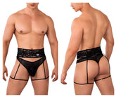 String porte-jarretelles CandyMan 99648 Couleur Noir